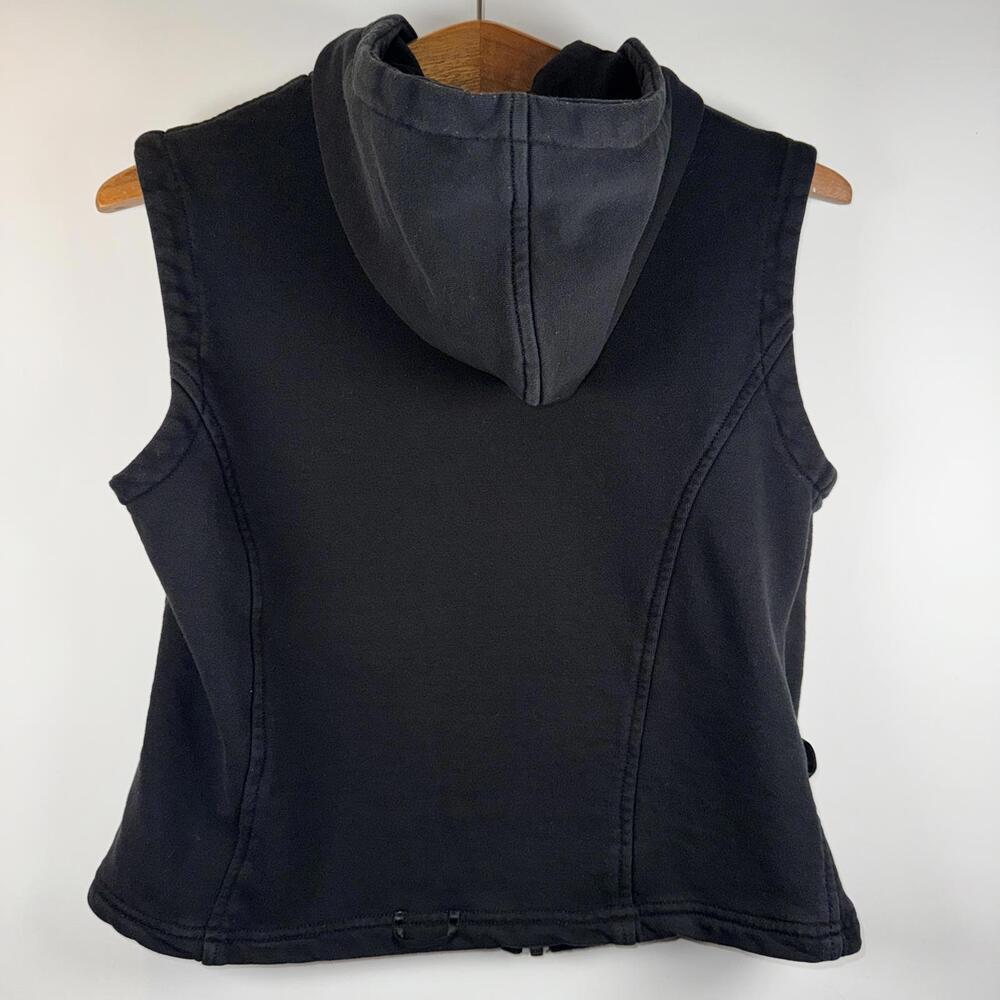 Harley-Davidson Black Full-Zip Hooded Vest Liner - M - Picture 5 of 6